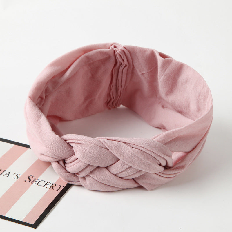 Nylon Headband Cross Chinese Knot Baby Hair Band