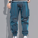 Men's Loose-thick And Padded Laser Overalls