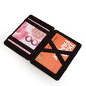 Flip PU Magic Wallet Business Card Holder Bags