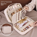 Three-in-one Multifunctional Partition Storage PU Cosmetic Bag