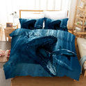 Dinosaur 3D Bedding Three-piece Home Textile Set