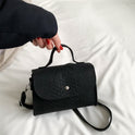 Women's Simple Portable Crossbody Felt Small Square Bag