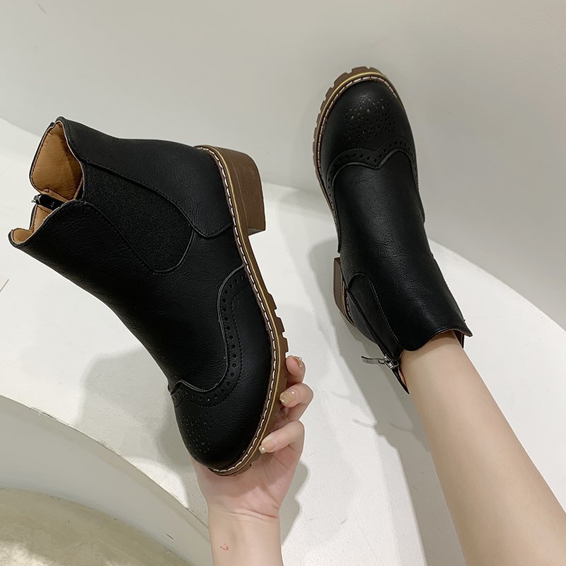 British Style Laser Engraved Non-Slip Booties