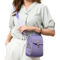 Pouches Versatile Women's Shoulder Messenger Bag Lightweight Water-repellent Cloth