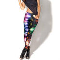 Multi color fantasy jellyfish Digital Print Leggings