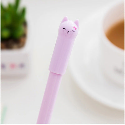 Cute pendulum cat gel pen