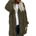 Women's Plush Warm Cotton Coat