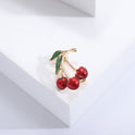 Clothing Accessories Clothing Brooch Red Dripping Cherry