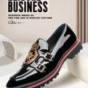 Men's Breathable Casual Business Leather Shoes