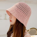 Women's Spring And Summer Hollow Sun Protection Hat