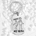 Creative Cartoon Stainless Steel Keychain