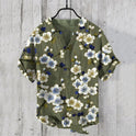 Summer Men's Short-sleeved Shirt Printing