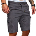 Tight Elastic Pants Men's Cropped Shorts Pants