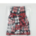 Pet Plaid Shirt Spring And Summer Dog Clothes