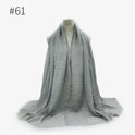 Baotou Scarf Ring Velvet TR Cotton Monochrome Single Product Demolition