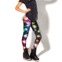 Multi color fantasy jellyfish Digital Print Leggings