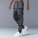 Retro Printed Jogging Pants Casual Sweatpants