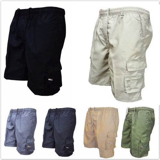 Men's Casual Working Pants Shorts Loose Summer Outdoor Workout Pants