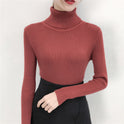 Turtleneck knitted bottoming shirt