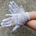 Children's sunscreen lace gloves