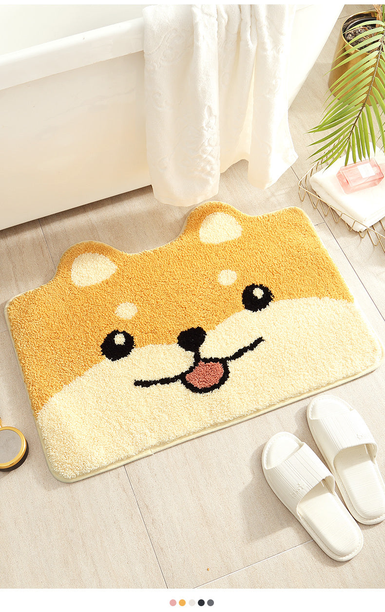 Bathroom anti-slip mat carpet toilet floor mat