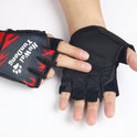 Cycling half finger gloves