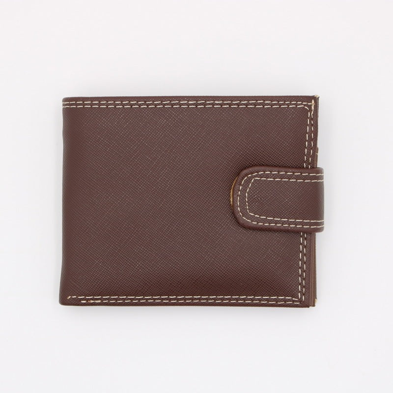 Single zipper horizontal wallet