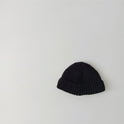 Solid Color Curling Baby Knitted Sleeve Cap