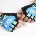 Cycling half finger gloves