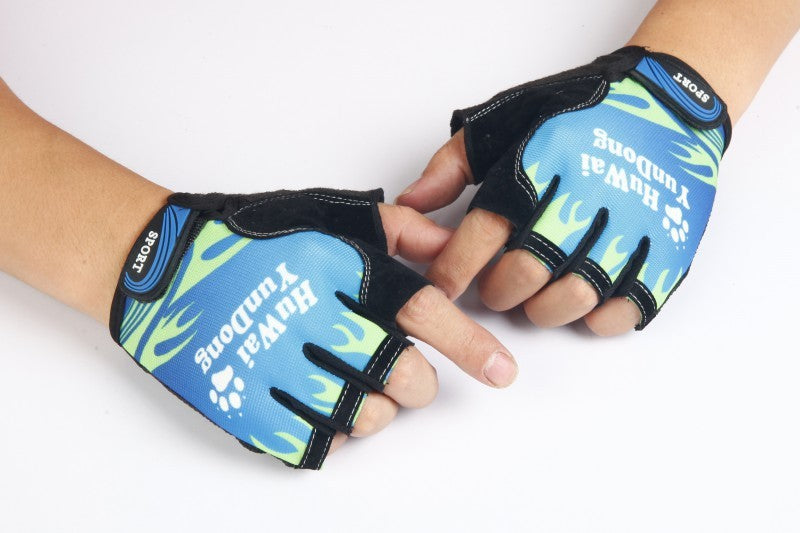 Cycling half finger gloves