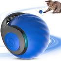 Interactive Cat Toys Balls For Indoor Cats Dogs Rolling Ball Motion Activate Rolling Ball With Touch Control Interactive Self Moving Balls Toys For Large Small Pets