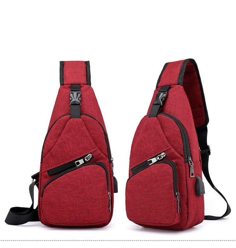 Men's Charging Bag Sports Canvas