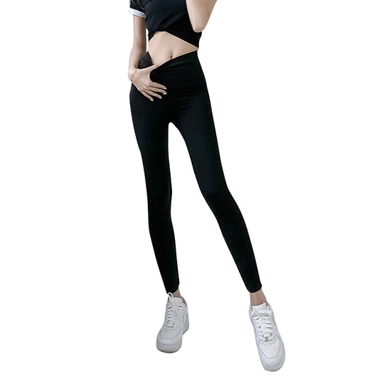 Skinny Feet Stretch Yoga Sweatpants Small Black Pants