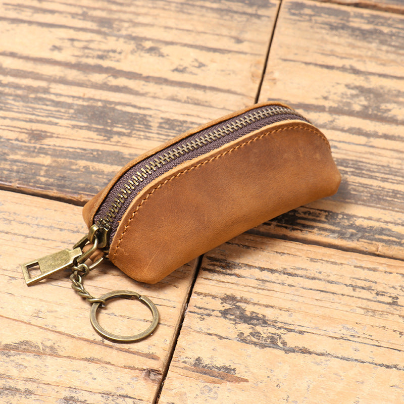 Men's Leather Multi-functional Clutch Coin Purse