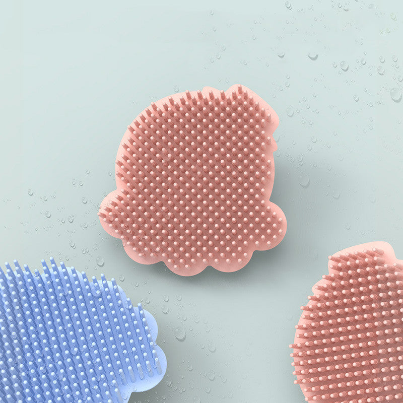 Baby Massage Silicone  Bath Brush