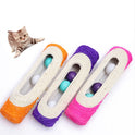 Long Roller Three-snap Badminton Pet Toy