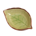 Leaves small ceramic saucer kitchen multipurpose sauce dish seasoning sauce vinegar sauce glaze ice tableware dish wholesale