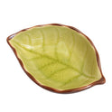 Leaves small ceramic saucer kitchen multipurpose sauce dish seasoning sauce vinegar sauce glaze ice tableware dish wholesale