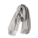 Faux Cashmere Scarf Solid Color Winter