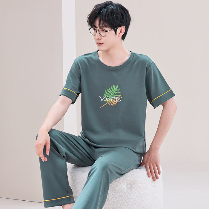 Pajamas Men's Short-sleeved Trousers Summer