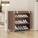 Simple Shoe Cabinet Home Doorway Multi-layer Dustproof Shoe Rack