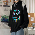 Casual trendy brand reflective hoodie