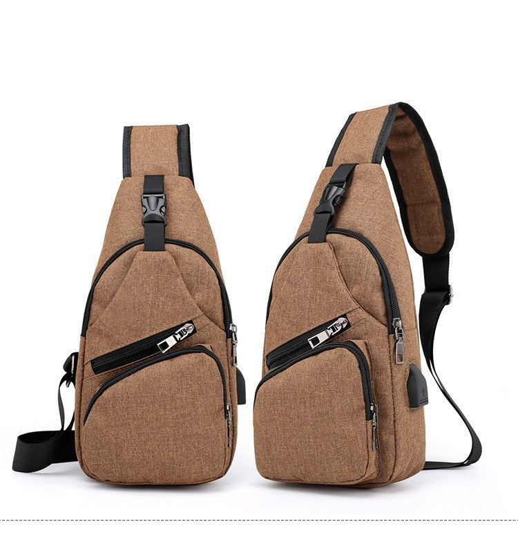 Men's Charging Bag Sports Canvas