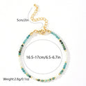 Bohemian Style Natural Stone Beads String Bracelet For Women