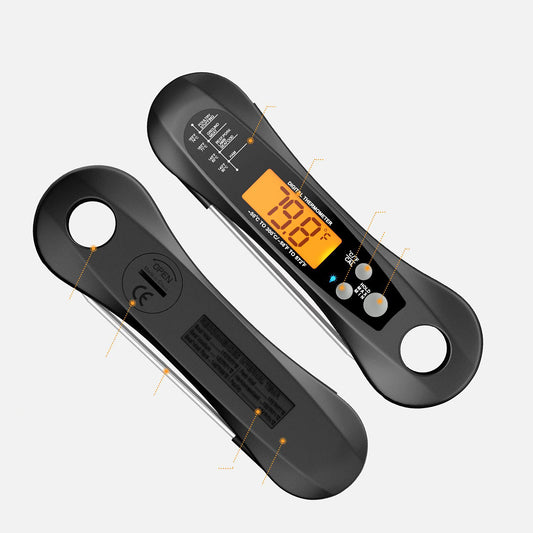 Kitchen Waterproof Folding Electronic Oven Thermometer