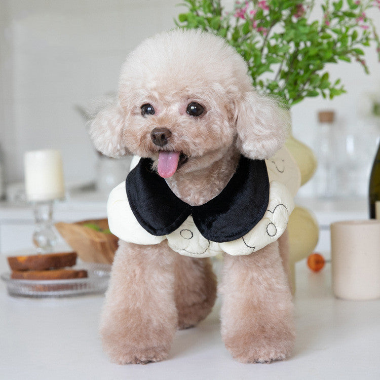 Dog Autumn And Winter Fleece-lined Warm Cotton