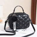 Studded fashion shoulder bag crossbody bag