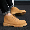 Retro High Top Lacing Trend Outdoor Men's Boots