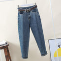 High Waist Harem Jeans Women's Autumn