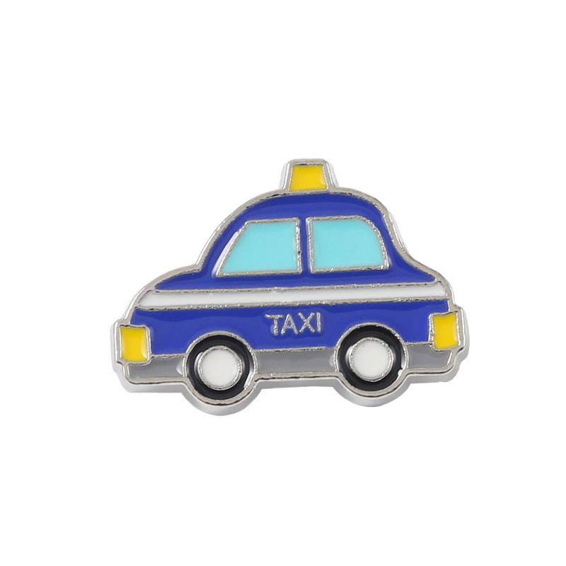 Cartoon Vehicle Series Alloy Jewelry Brooch